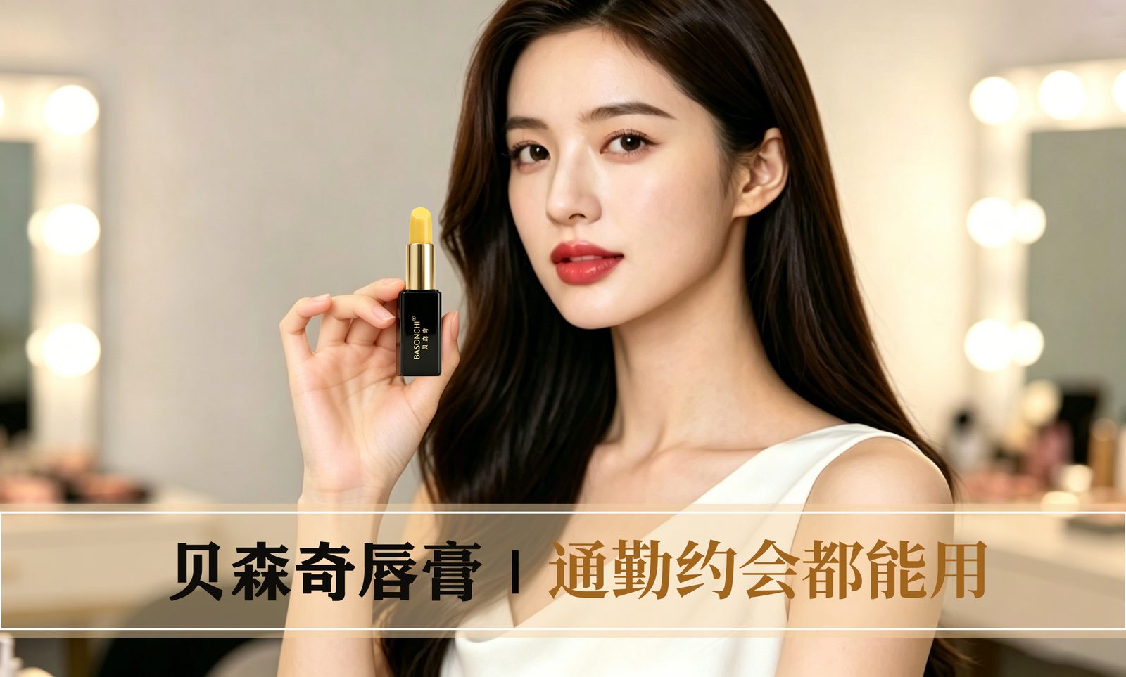 贝森奇唇膏，通勤约会都能用